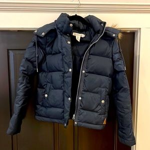 H&M Navy Puffer jacket - 2
